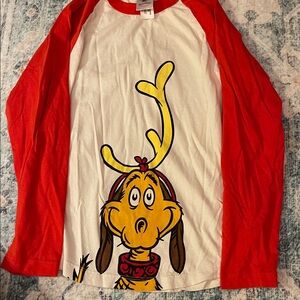Hanna Andersson Grinch Jersey T shirt size 8